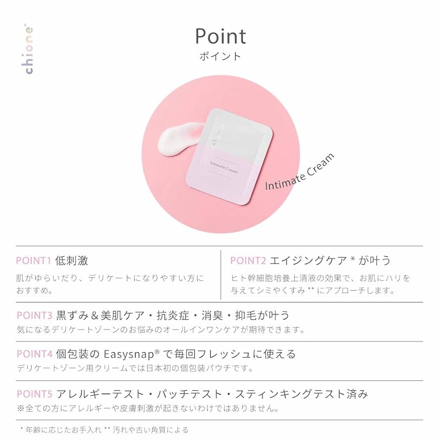 Amazon.co.jp: (Official) Chion Intimate Cream, Delicate Zone